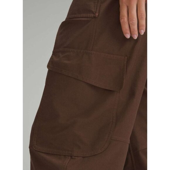 NWT Lululemon Light Utilitech Cargo Pocket High-Rise Pant Java-sz 28 - Picture 6 of 10